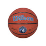 Wilson Team, Pallone Uomo Nba Team Alliance Basketball Size 7 Mintim, Brown/original Team Colors