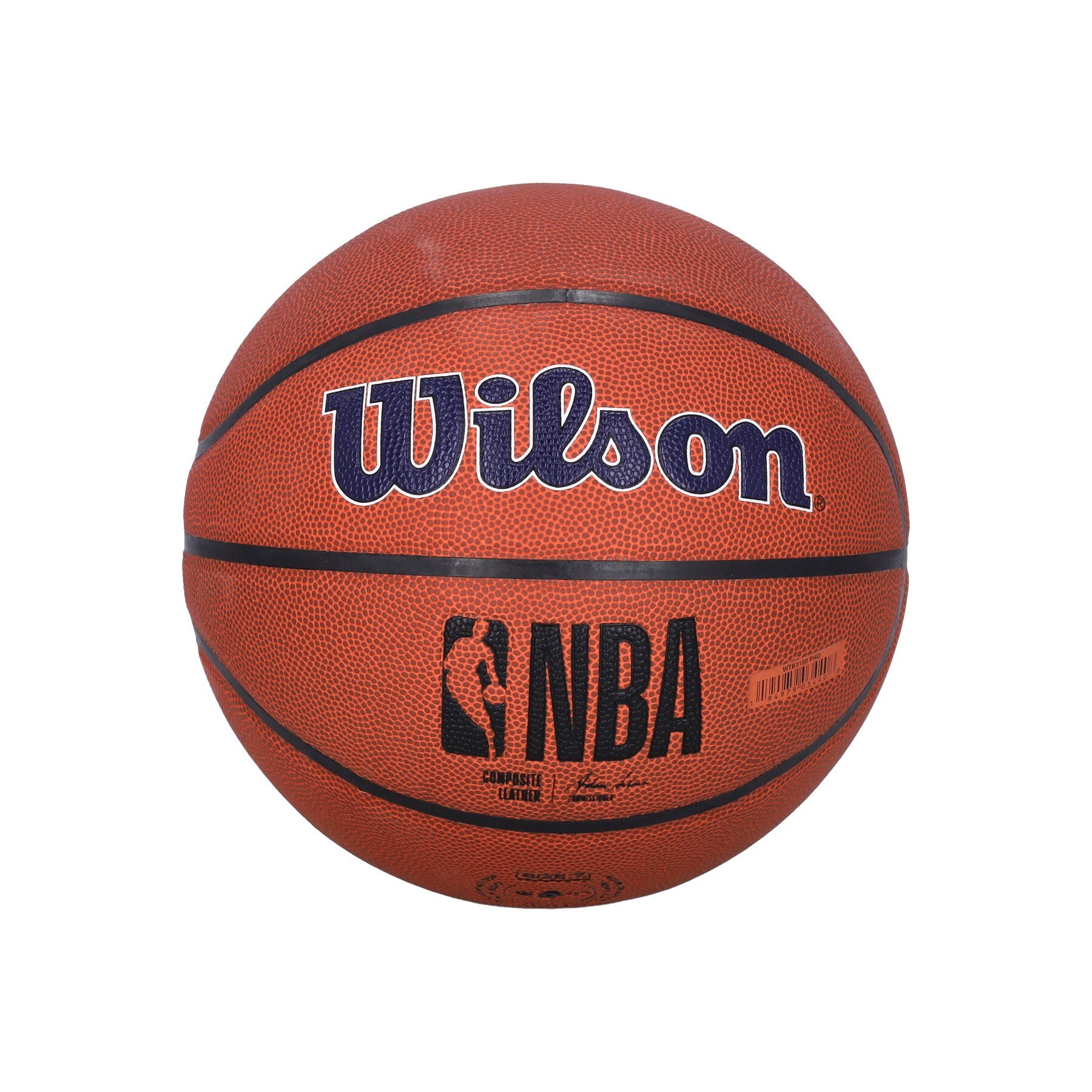 Wilson Team, Pallone Uomo Nba Team Alliance Basketball Size 7 Phosun, Brown/original Team Colors