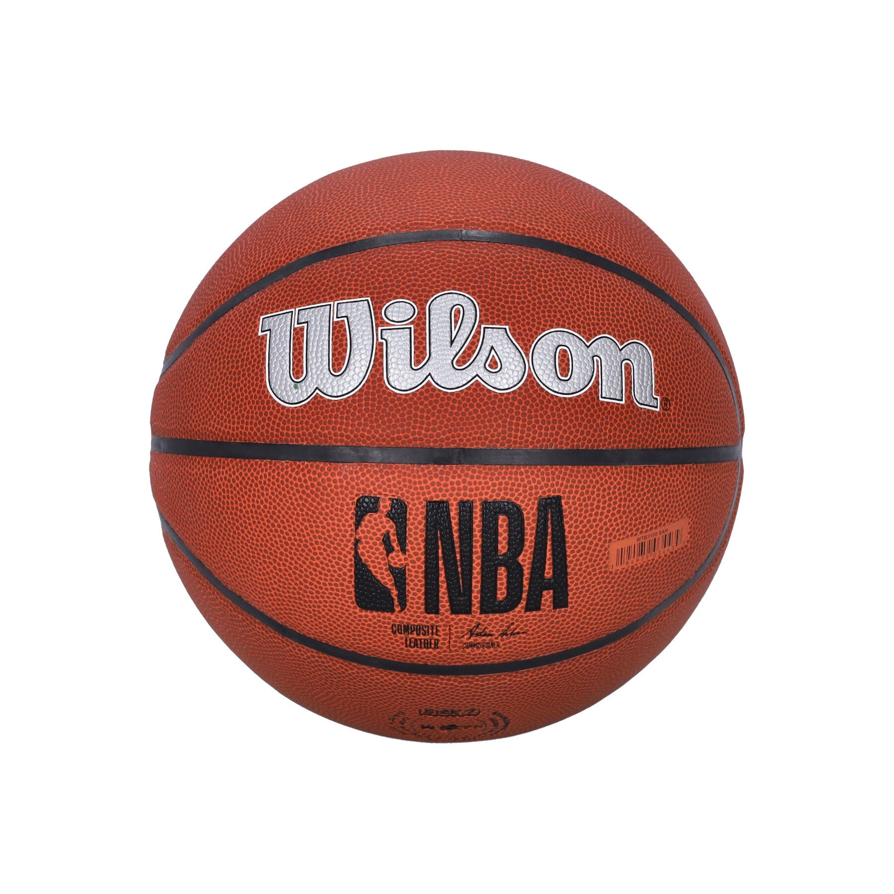 NBA Team Alliance Basketball für Herren, Größe 7, Saaspu-Braun/Original-Teamfarben