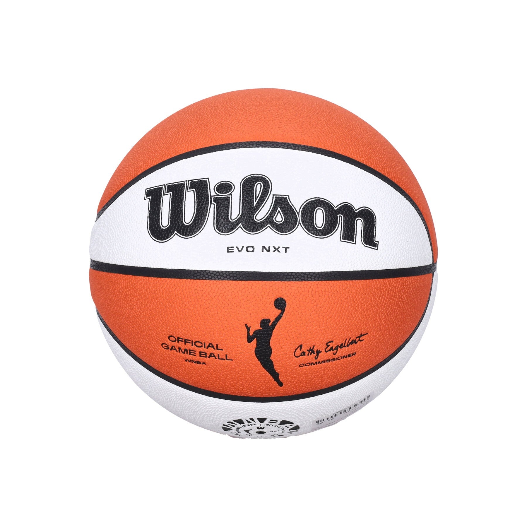 Wilson Team, Pallone Donna Nba Official Game Ball Retail Size 6, White/orange