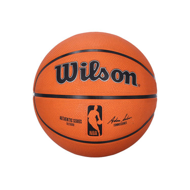 Wilson Team, Pallone Uomo Nba Authentic Series Outdoor Basketball Size 7, Brown