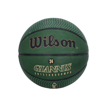 Pallone Uomo Nba Giannis Antetokounmpo Icon Outdoor Basketball Size 7 Green