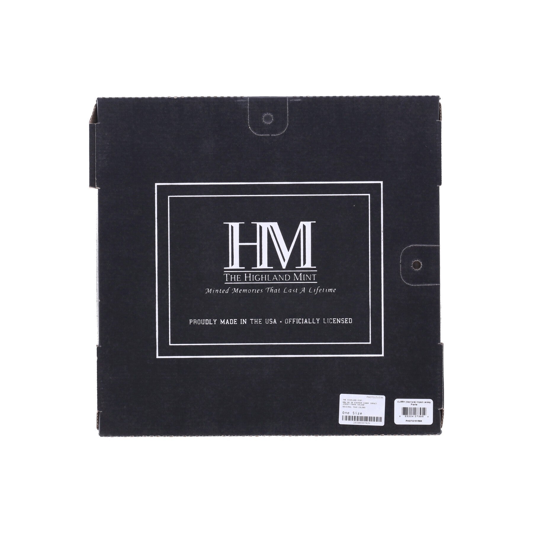 The Highland Mint, Quadro Uomo Nba No 30 Stephen Curry Impact Jersey Frame Golwar, 