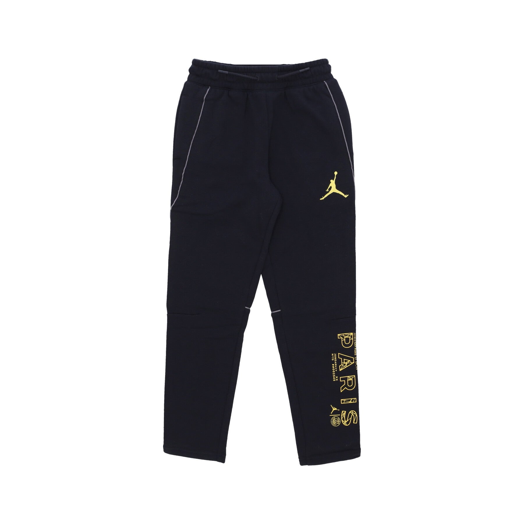 Jordan, Pantalone Tuta Felpato Ragazzo Paris Saint Germain Fleece Pant, Black