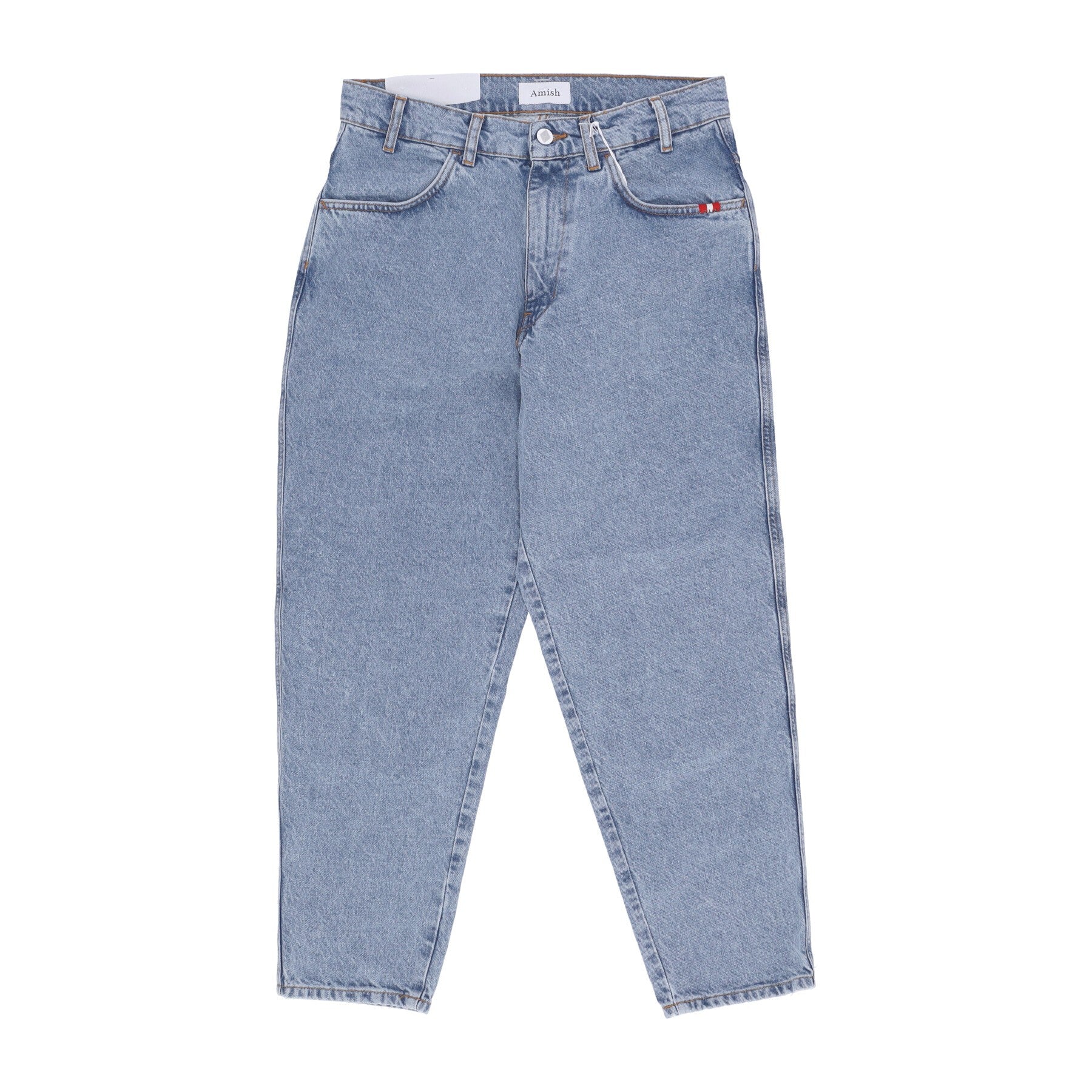 Amish, Jeans Uomo Bernie Amish Denim, Real Stone