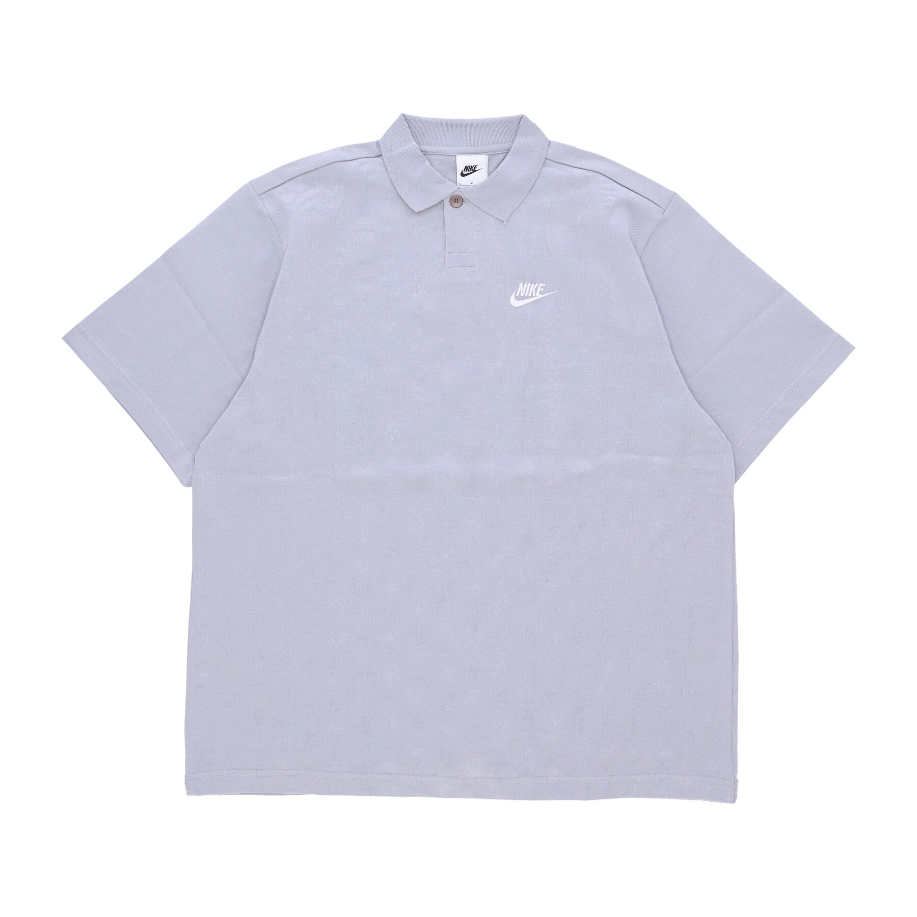 Nike, Polo Manica Corta Uomo Club Os Matchup Polo, Wolf Grey/white