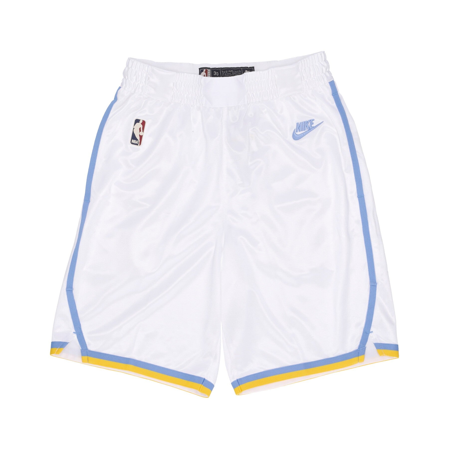 Nike Nba, Pantaloncino Basket Uomo Nba Hwc 22 Dri-fit Swingman Short Hardwood Classics Loslak, White/valor Blue
