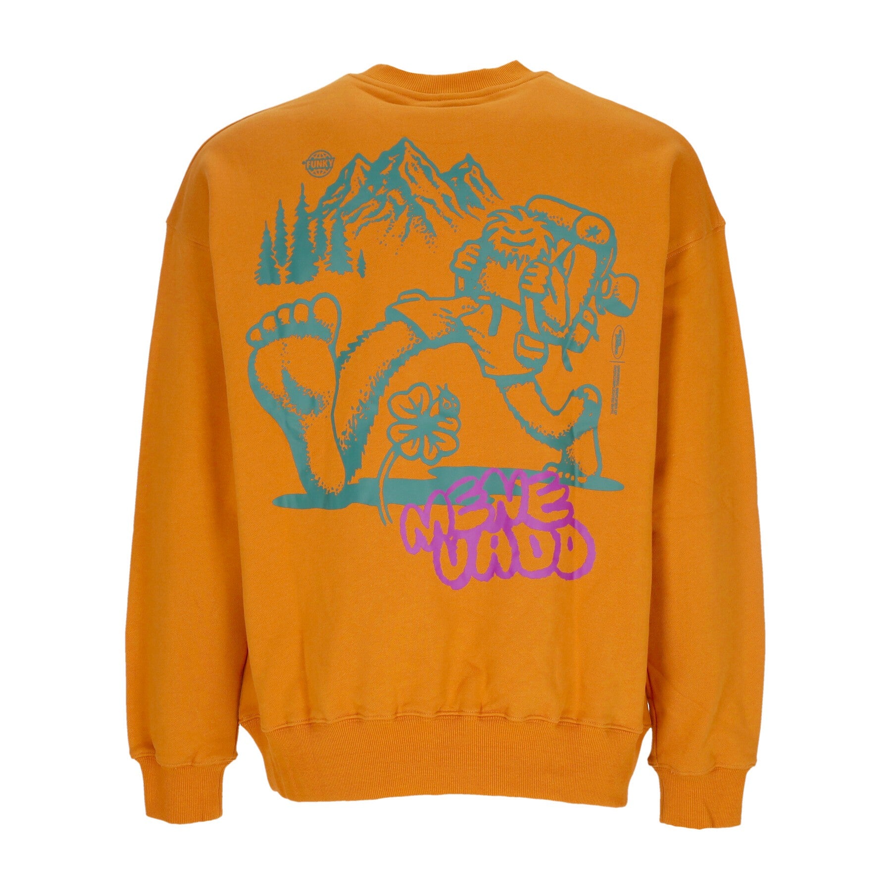 Funky, Felpa Leggera Girocollo Uomo Menevado Crewneck, 