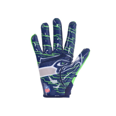 Wilson Team, Guanti Bambino Nfl Youth Stretch Fit Gloves Seasea, 