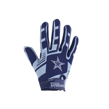 Wilson Team, Guanti Bambino Nfl Youth Stretch Fit Gloves Dalcow, Original Team Colors