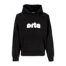 Arte, Felpa Leggera Cappuccio Uomo Hannes Bau Logo Hoodie, Black