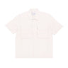 Arte, Camicia Manica Corta Uomo Peter Detail Pocket Twill Shirt, Cream
