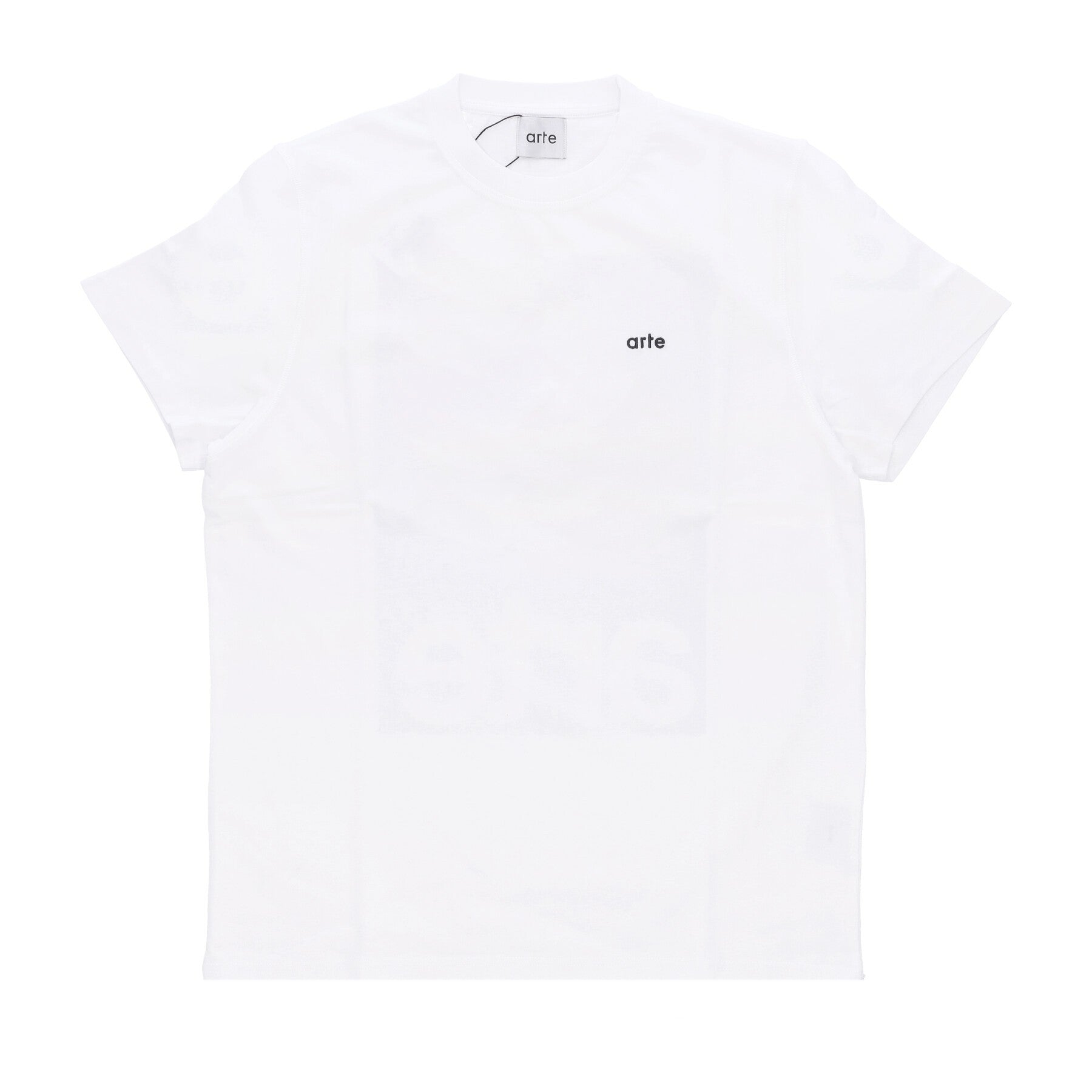 Men's T-Shirt Taut Back Y Print Tee White