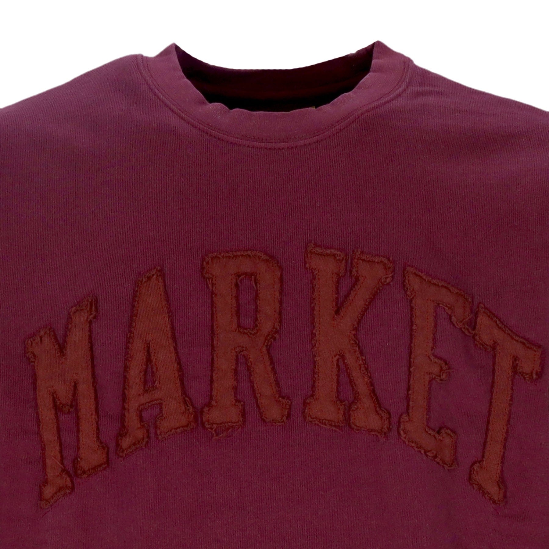 Market, Felpa Girocollo Uomo Vintage Wash Crewneck, 