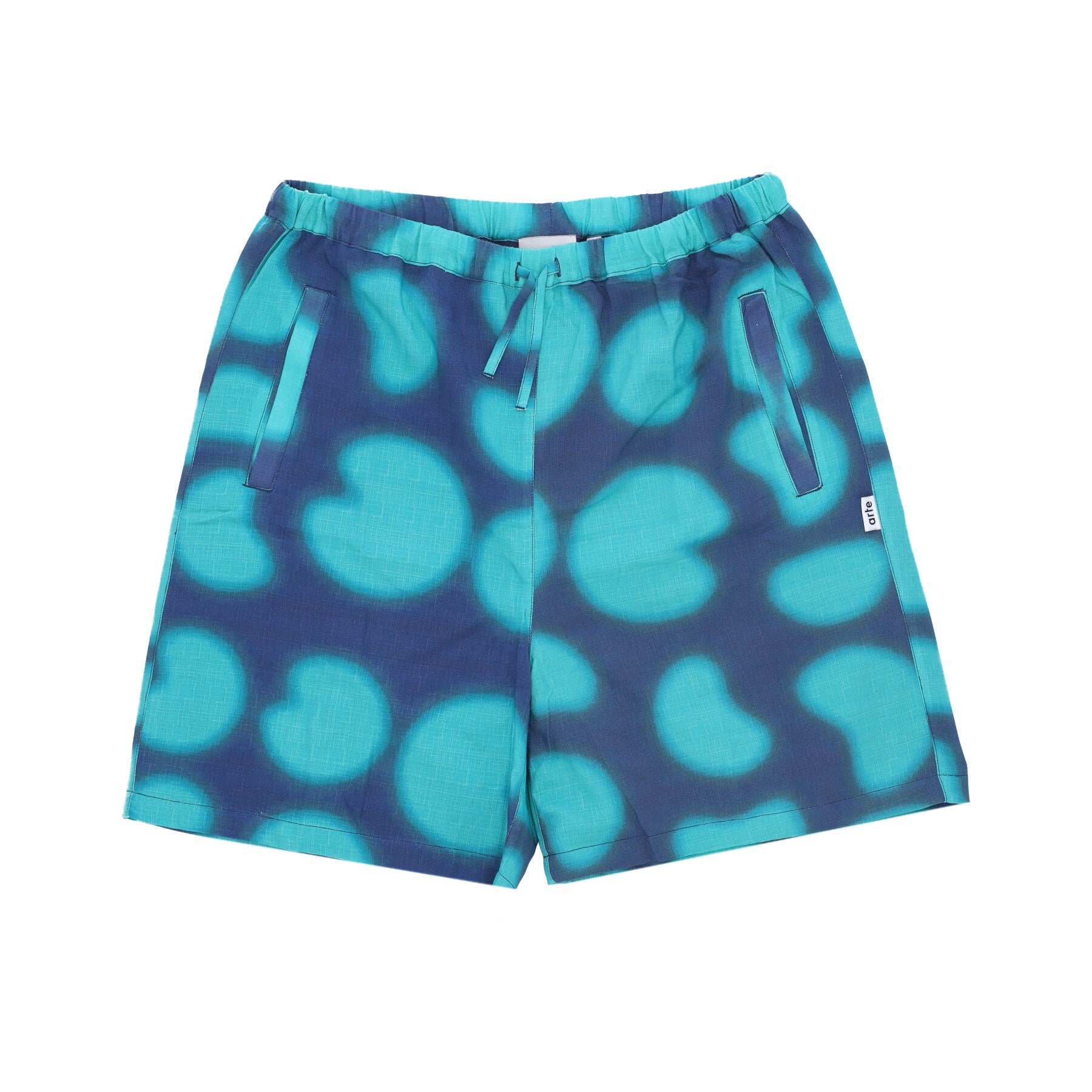 Arte, Pantalone Corto Uomo Stolp Priint Shorts, Navy/green