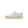Clarks, Scarpa Lifestyle Uomo Ashcott Cup, Off White Suede