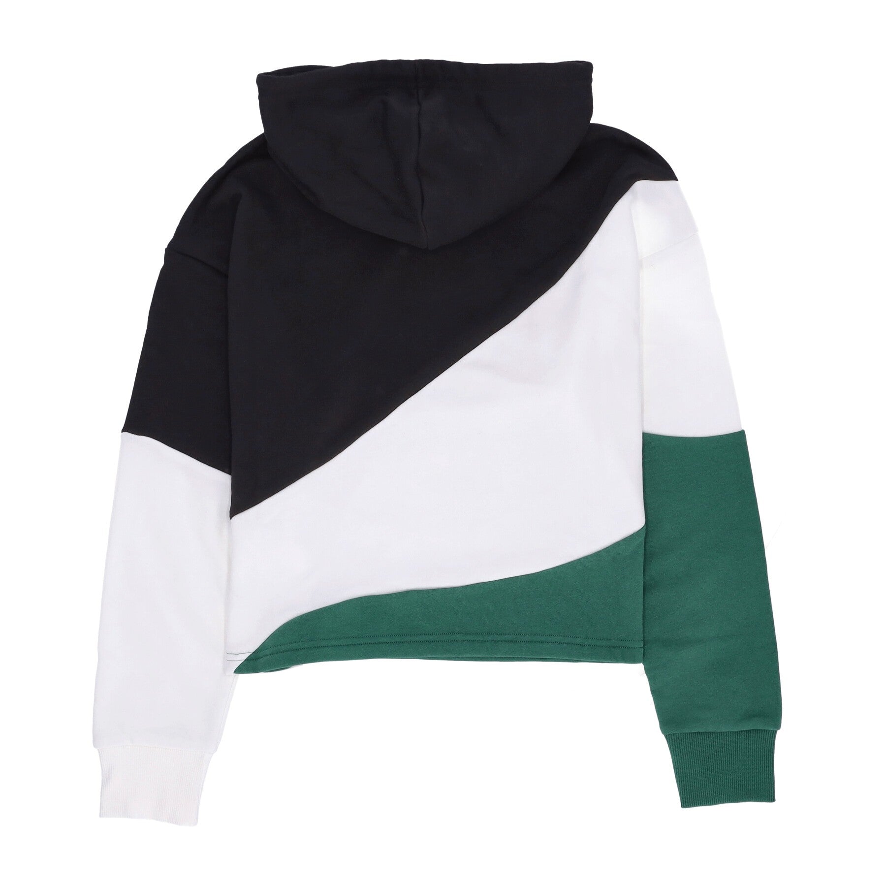 Puma, Felpa Leggera Cappuccio Corta Donna Power Cat Hoodie, 