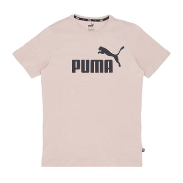 Puma, Maglietta Uomo Ess Logo Tee, Granola