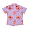 Obey, Camicia Manica Corta Uomo Wyatt Woven S, Digital Lavender Multi