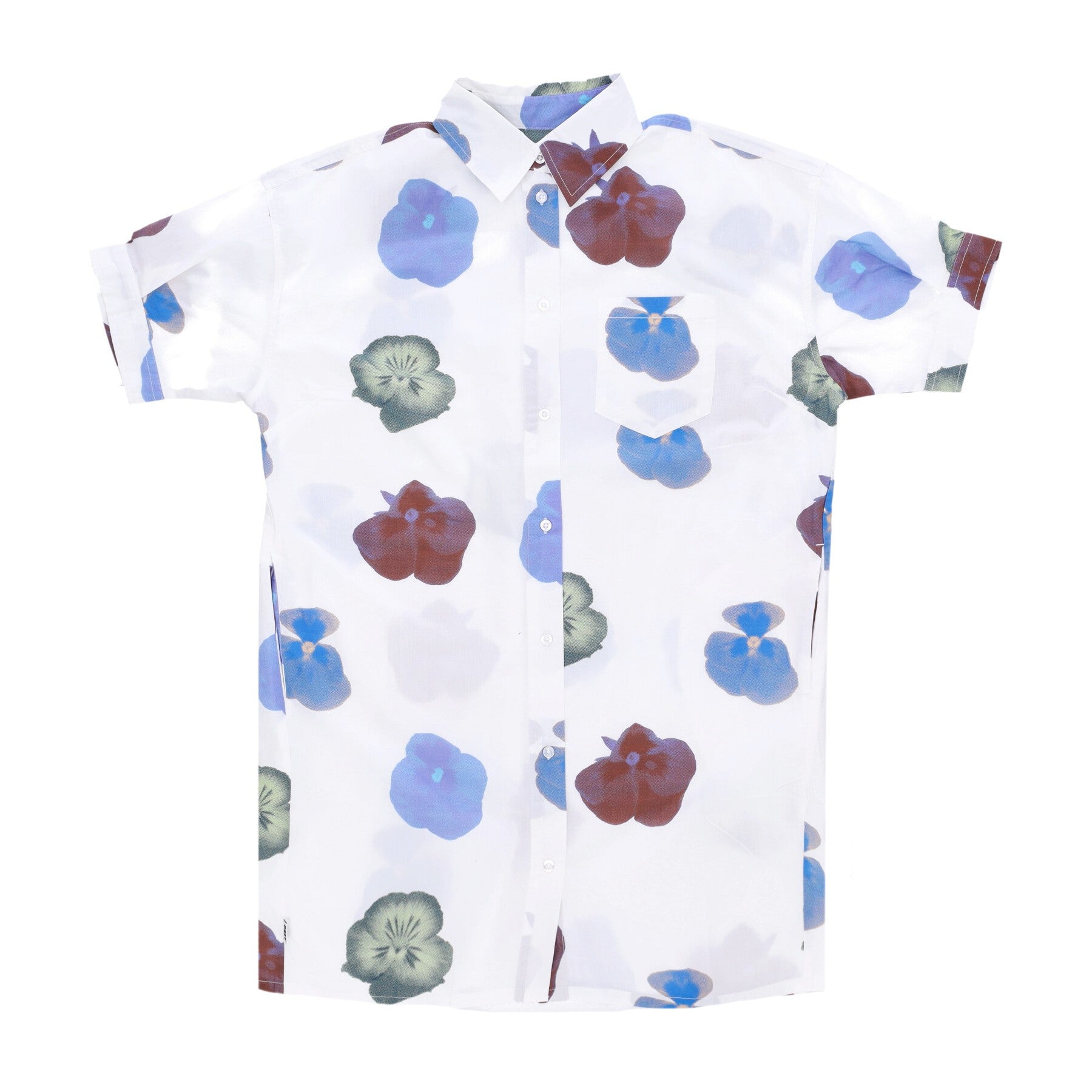 Obey, Vestito Donna Hana Shirt Dress, White Multi