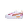 Puma, Scarpa Bassa Donna Mayze Ut Pop Wns, White/orange Peach/glowing Pink