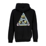 Huf, Felpa Cappuccio Uomo Paid In Full Po Hoodie, Black