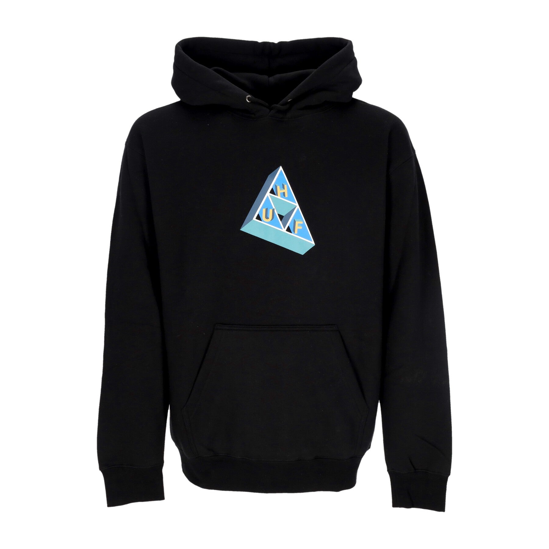 Huf, Felpa Cappuccio Uomo Based Triple Triangle Po Hoodie, 