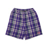 Huf, Pantalone Corto Uomo Cortland Flannel Easy Short, Purple