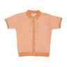 Obey, Polo Manica Corta Uomo Grove Button Up Polo, Peach Sand