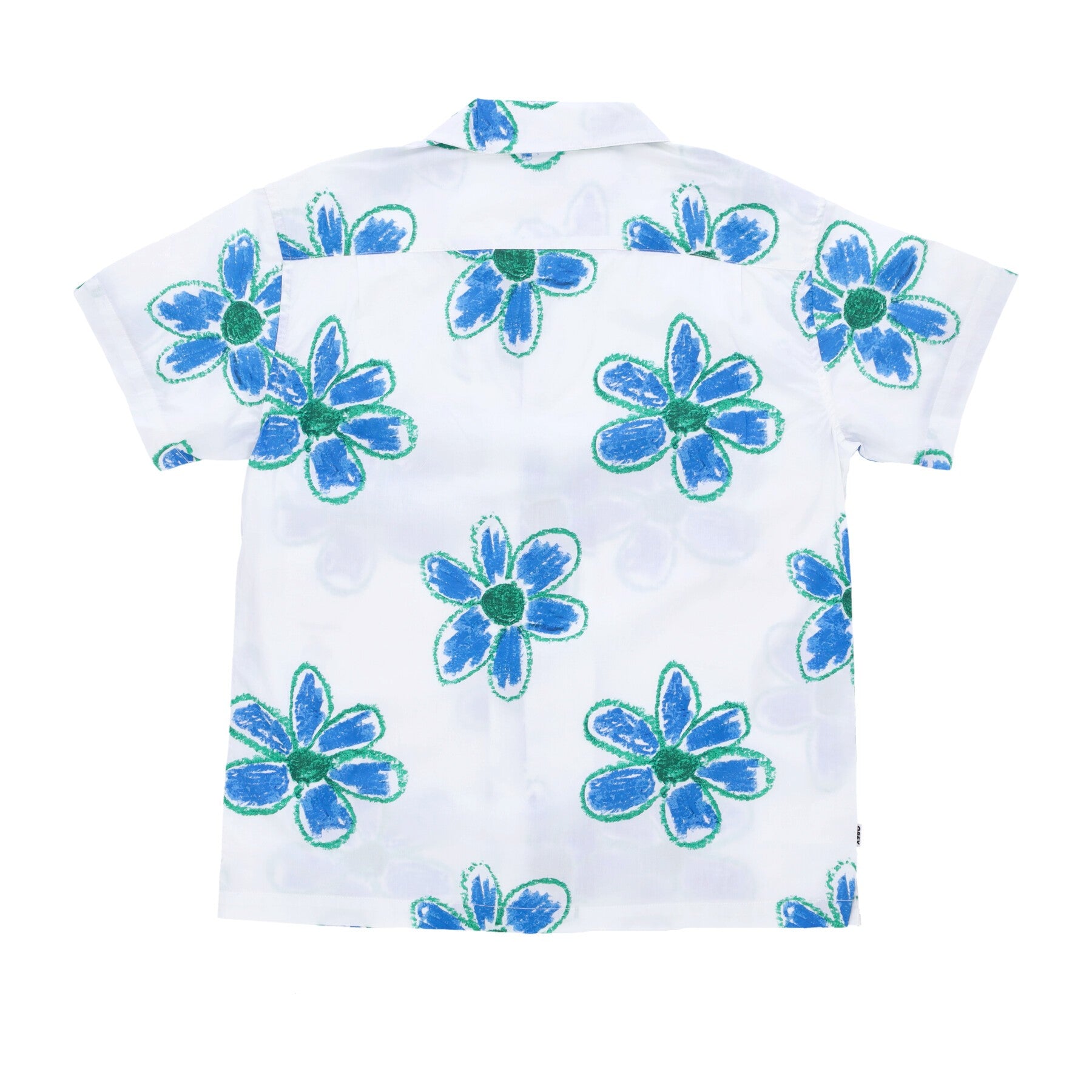 Obey, Camicia Manica Corta Uomo Wyatt Woven S, 