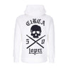 C1rca, Felpa Cappuccio Zip Uomo Lopez 50 Zip Hood, White/black