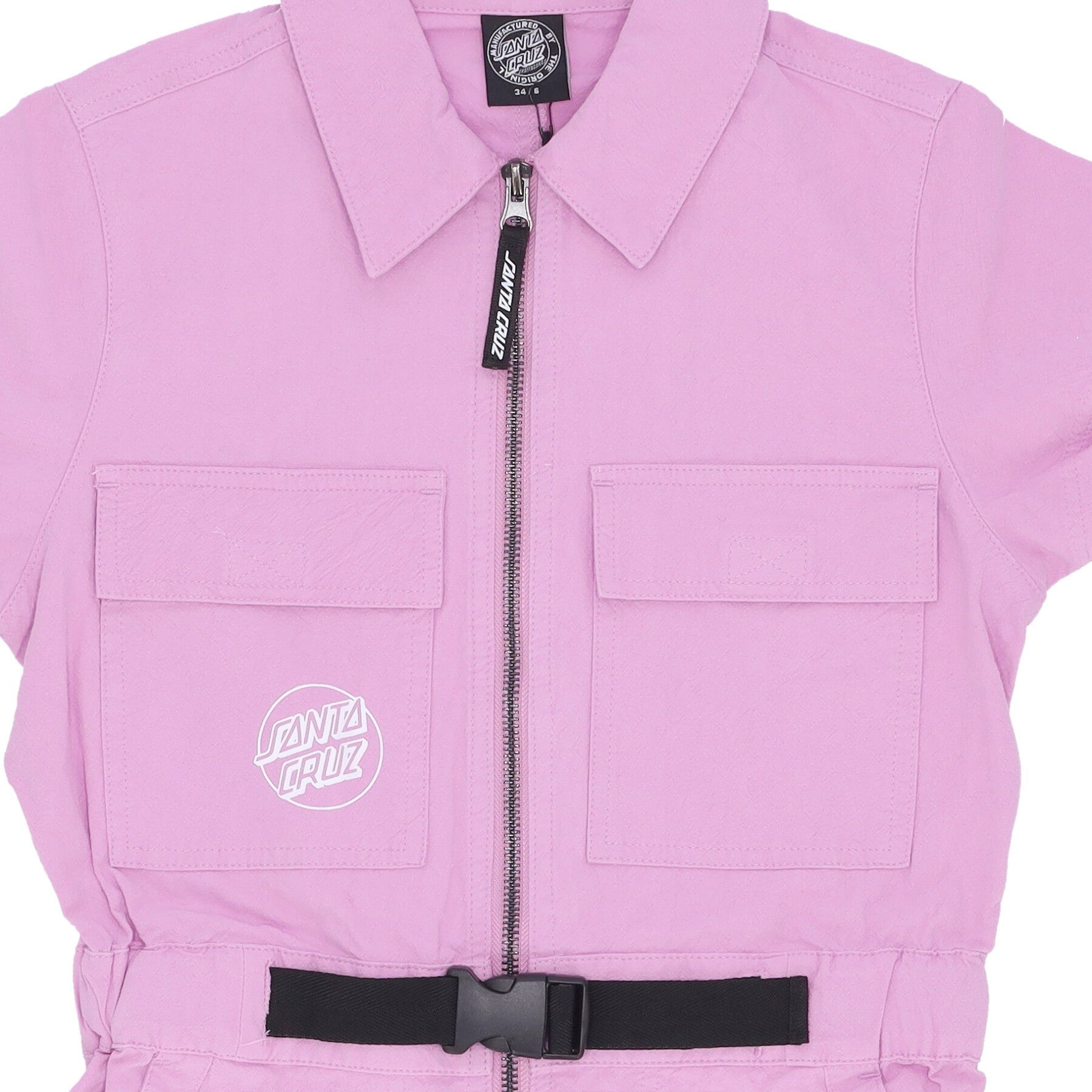 Santa Cruz, Tuta Intera Donna Strip Cargo Playsuit, 