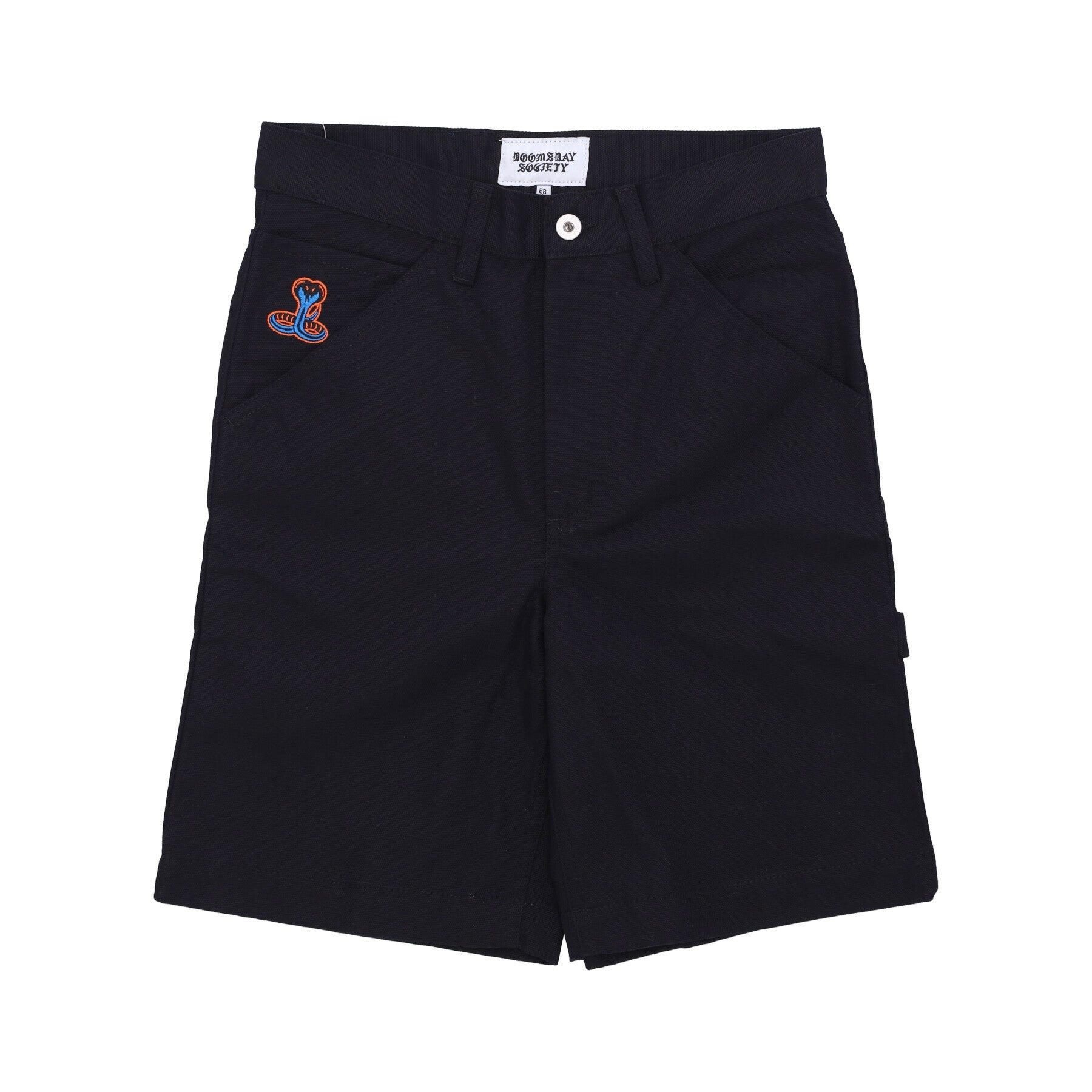 Doomsday, Pantalone Corto Uomo Eight Ball Shorts, Black