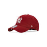 47 Brand, Cappellino Visiera Curva Uomo Mlb Clean Up Neyyan, Razor Red/white