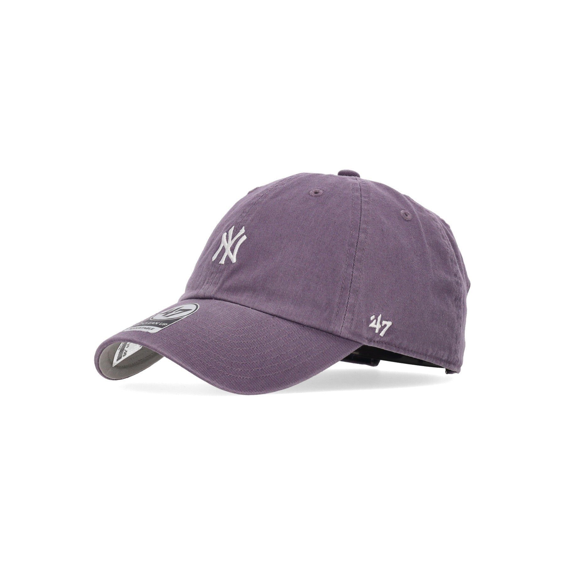 47 Brand, Cappellino Visiera Curva Uomo Mlb Baserunner Clean Up Neyyan, Iris/white