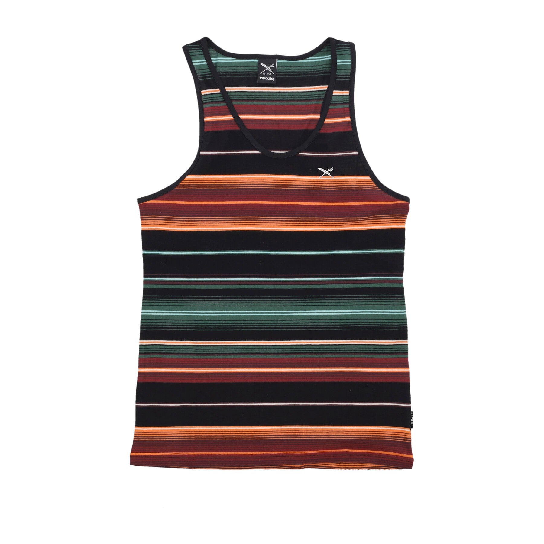 Iriedaily, Canotta Uomo Santo Tank, Black
