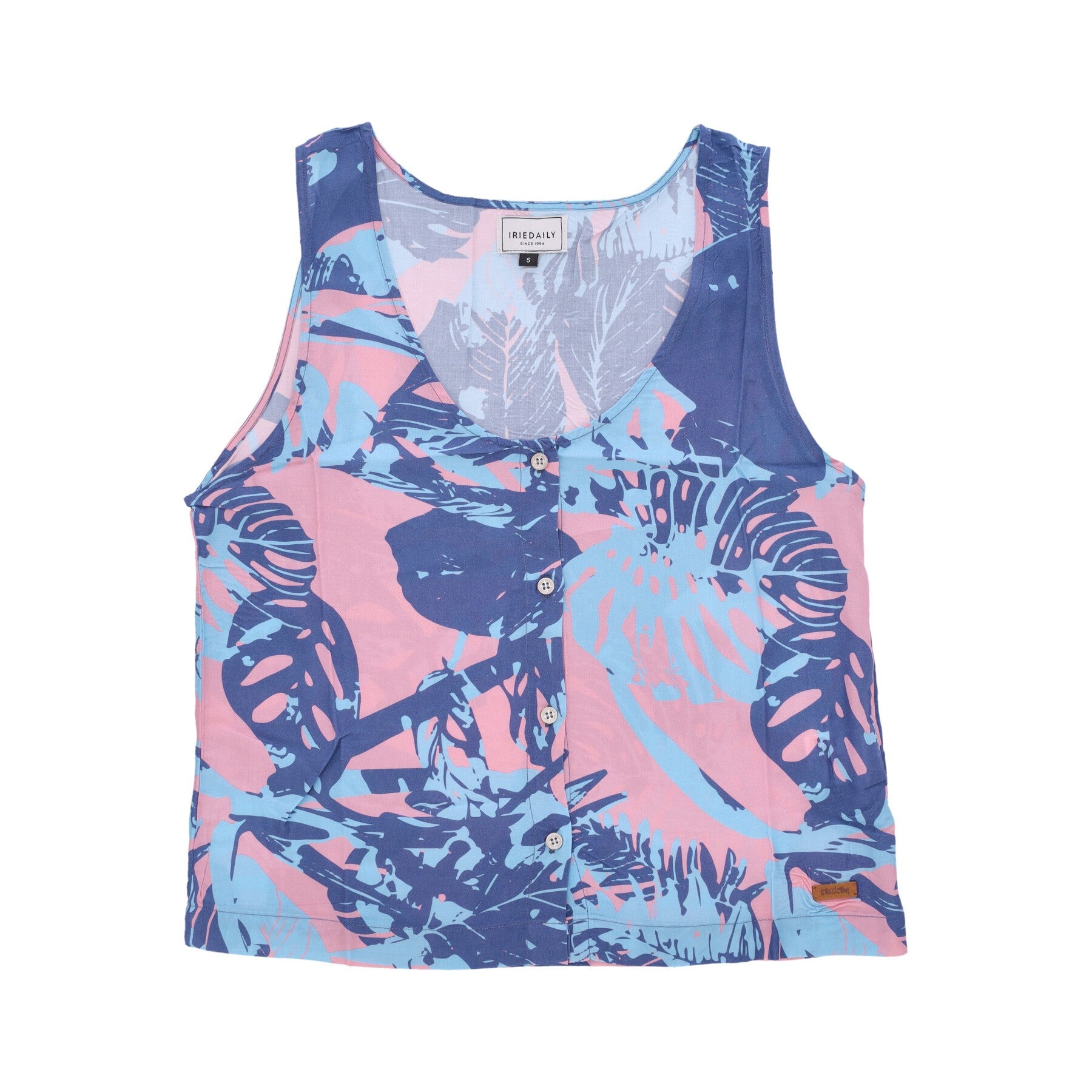 Iriedaily, Canotta Donna Urbany Top, Navy Blue