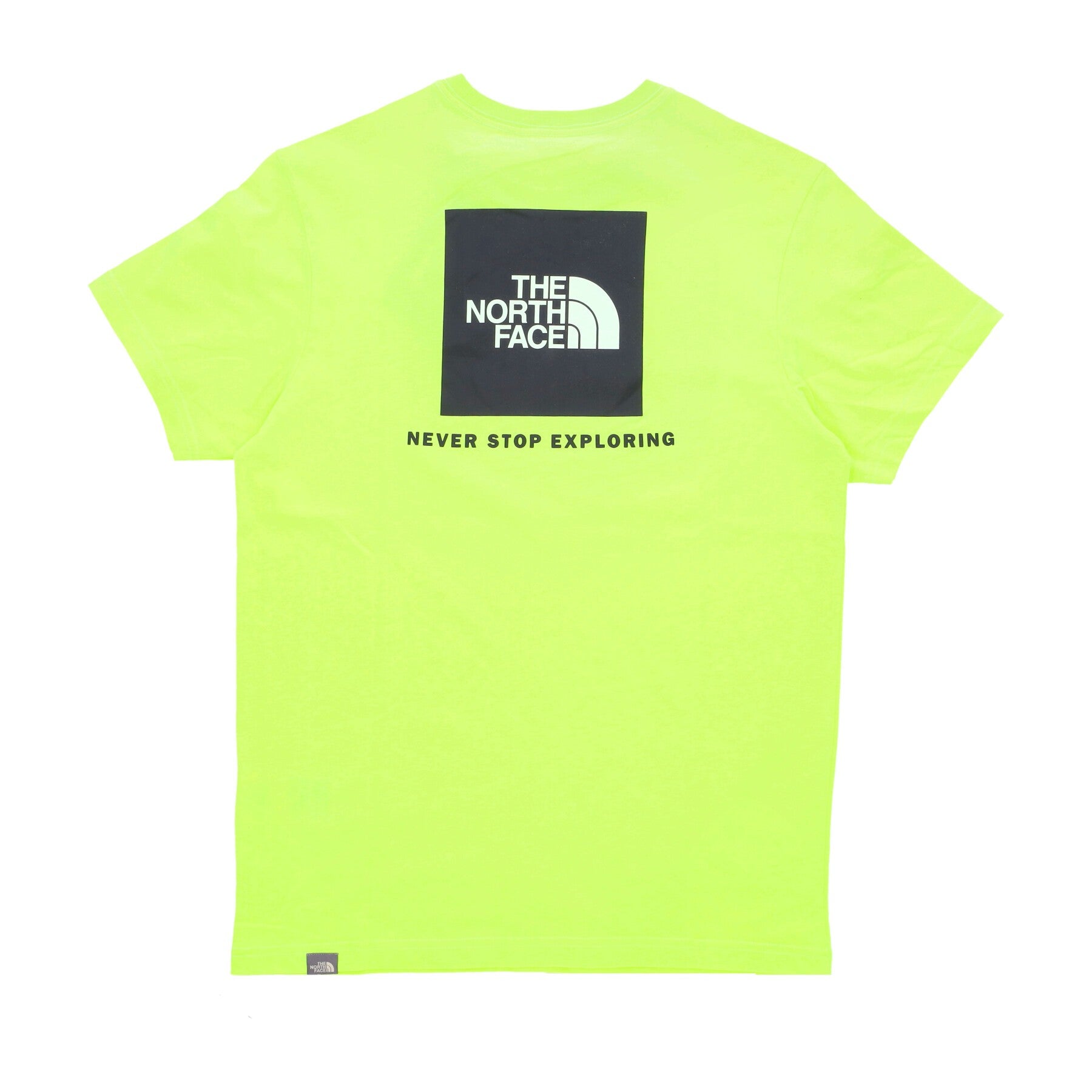 The North Face, Maglietta Uomo Redbox Tee, Led Yellow/black