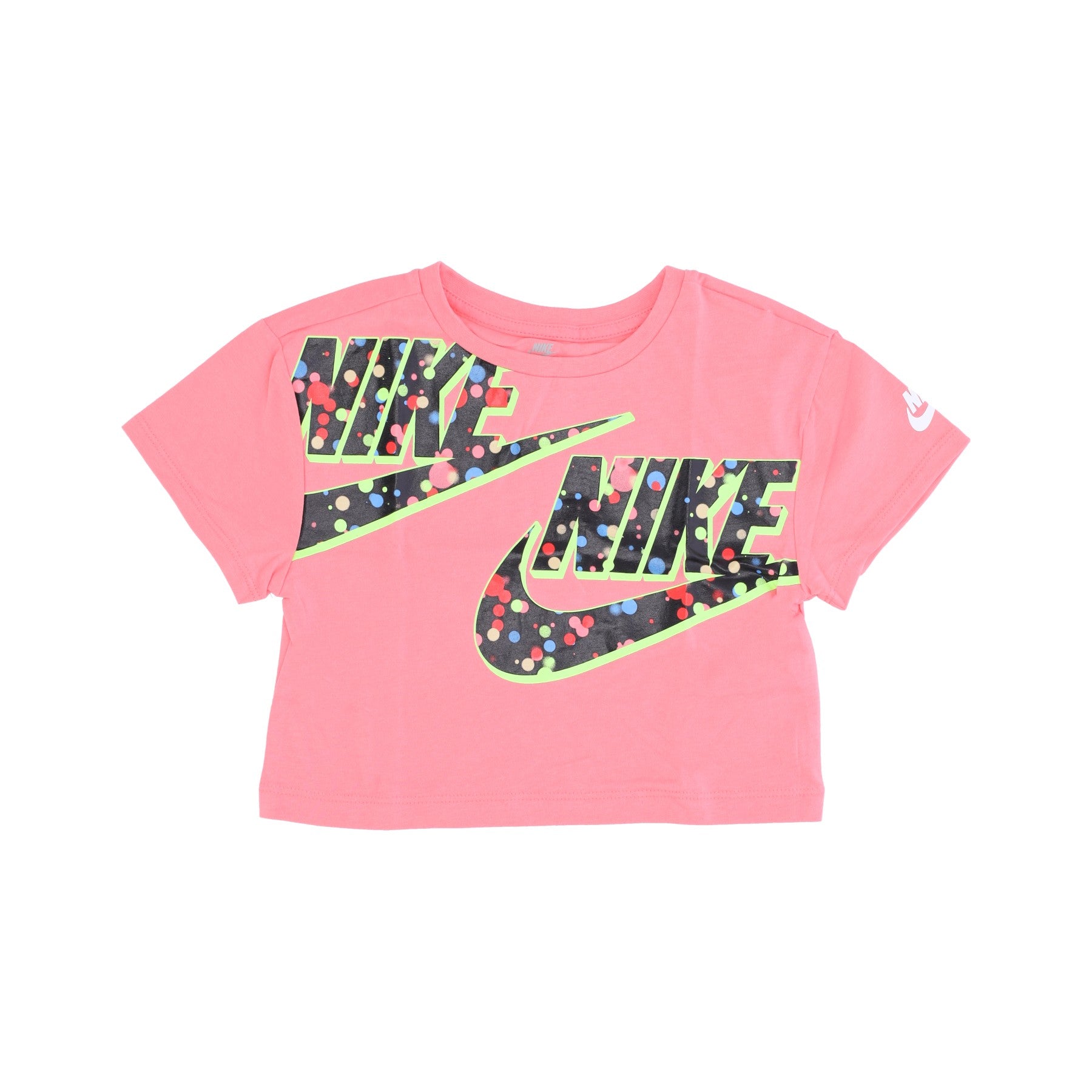 Maglietta Bambina Futura Bokeh Swoosh Pink Glaze