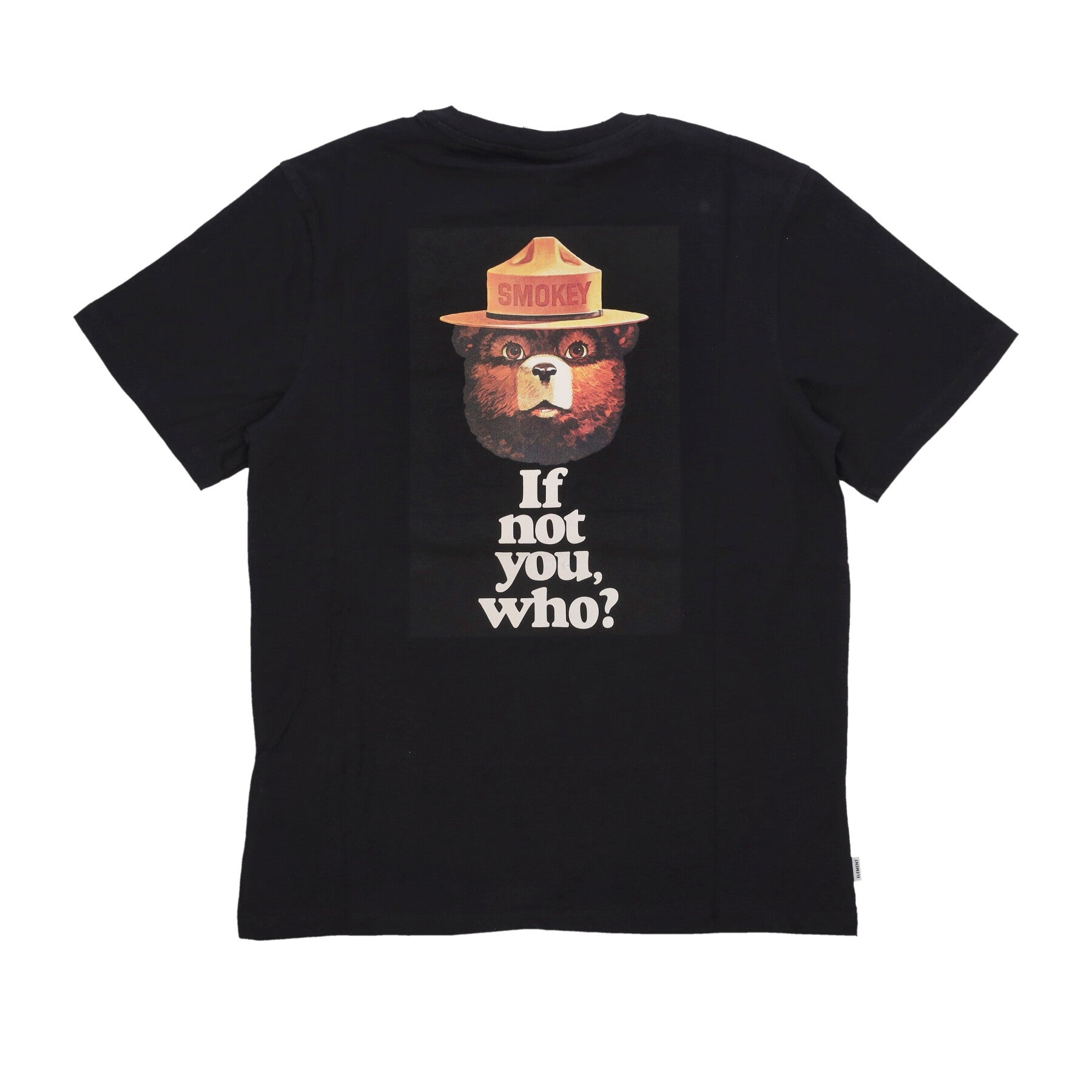 Element, Maglietta Uomo Sbxe If Not You Tee, Flint Black