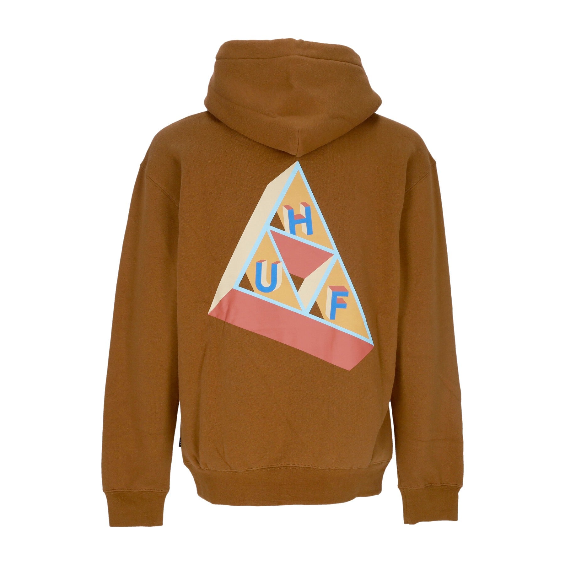 Huf, Felpa Cappuccio Uomo Based Triple Triangle Po Hoodie, Rubber