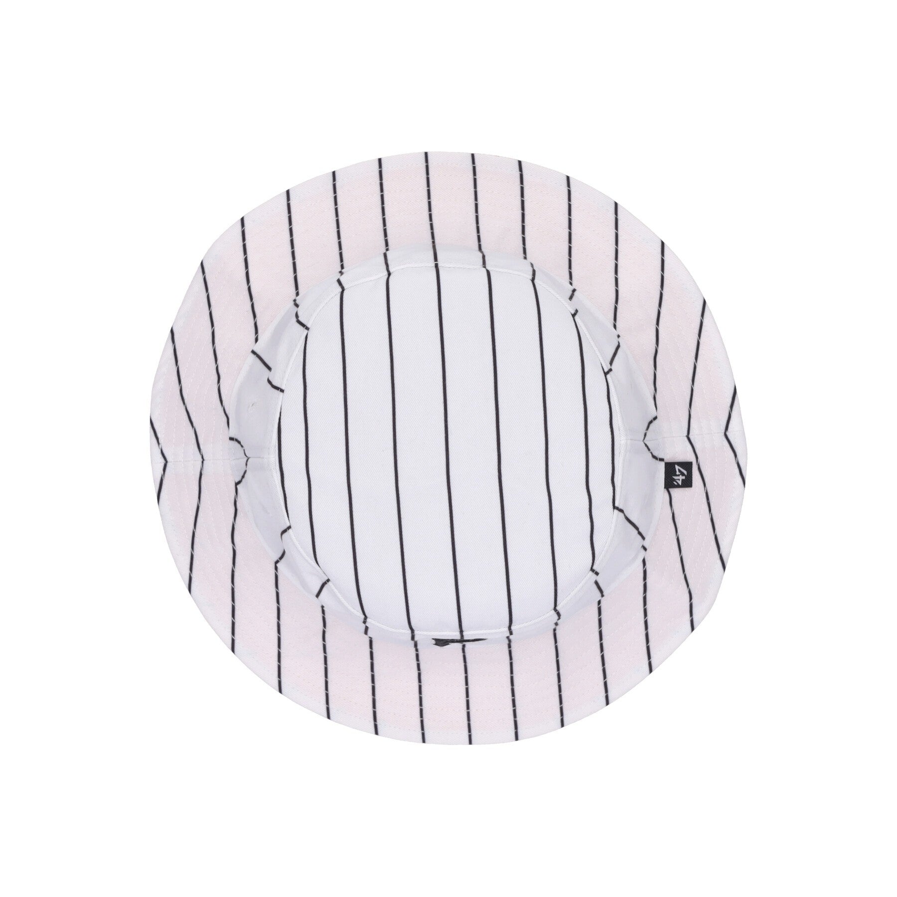 47 Brand, Cappello Da Pescatore Uomo Mlb Pinstriped Bucket Pitpir, White/black