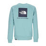 The North Face, Felpa Girocollo Uomo Ragland Redbox Crewneck, Reef Waters