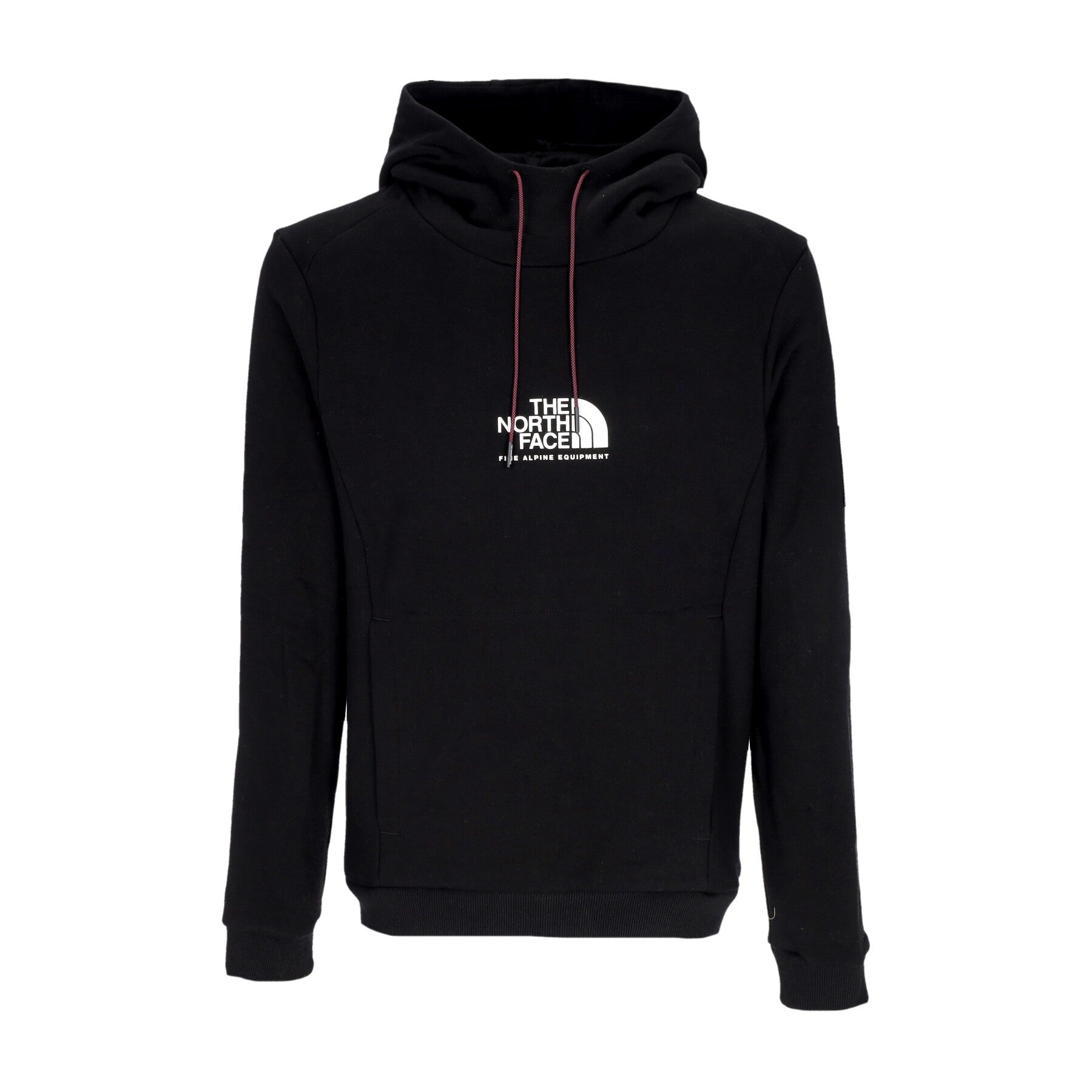 The North Face, Felpa Cappuccio Uomo Fine Alpine Hoodie, Black/purple Cactus Flower