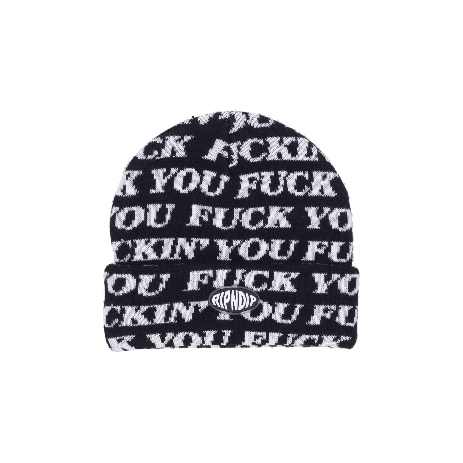 Ripndip, Cappello Uomo Fuckin' Fuck Knit Beanie, Black