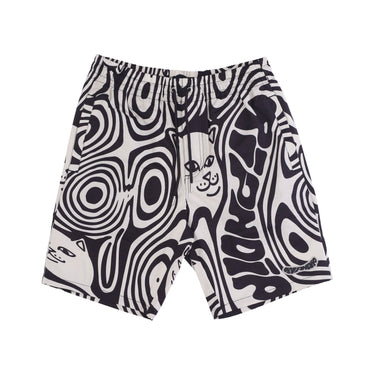 Ripndip, Costume Pantaloncino Uomo Hypnotic Swim Shorts, Black/cream
