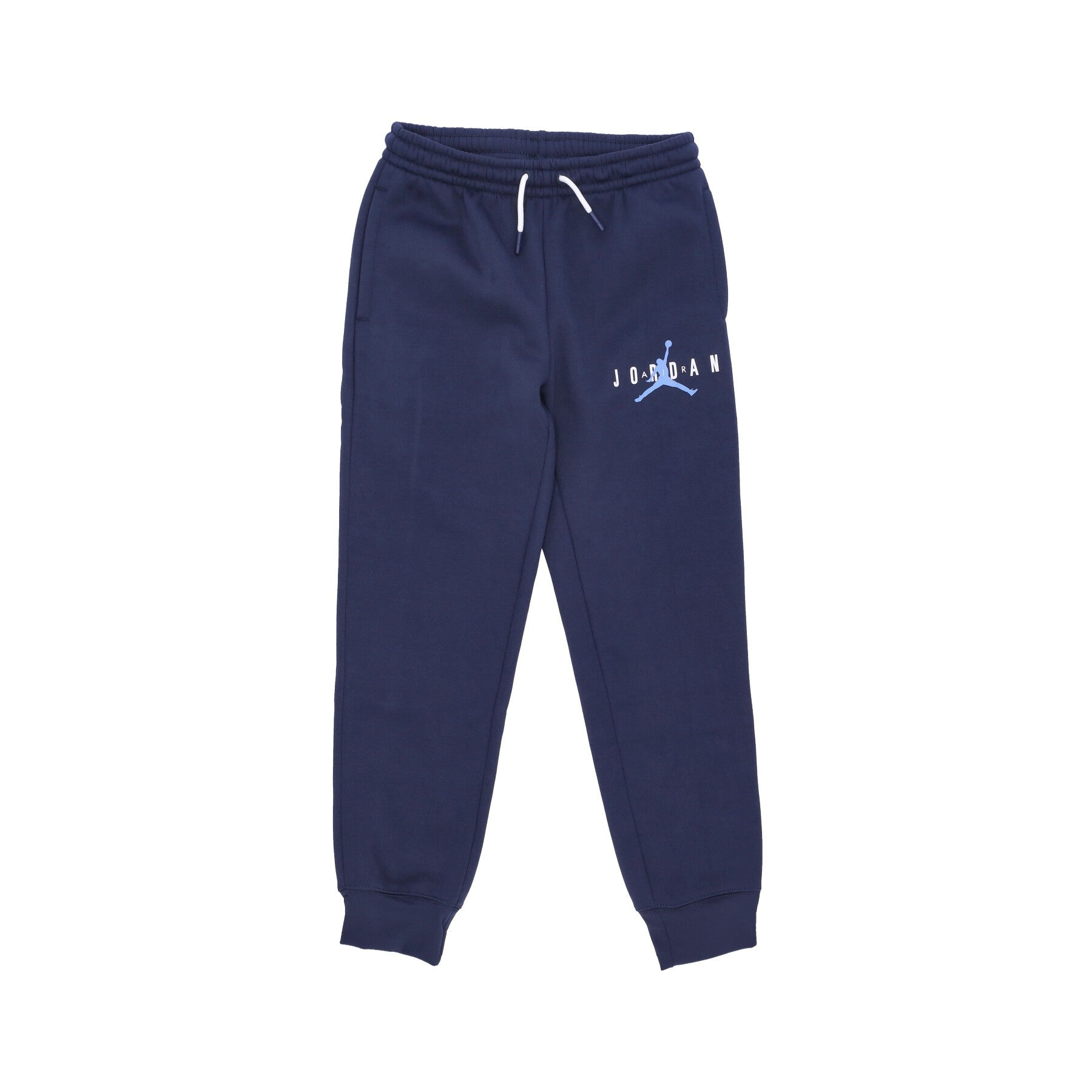 Jordan, Pantalone Tuta Felpato Ragazzo Jumpman Sustainable Pant, Midnight Navy