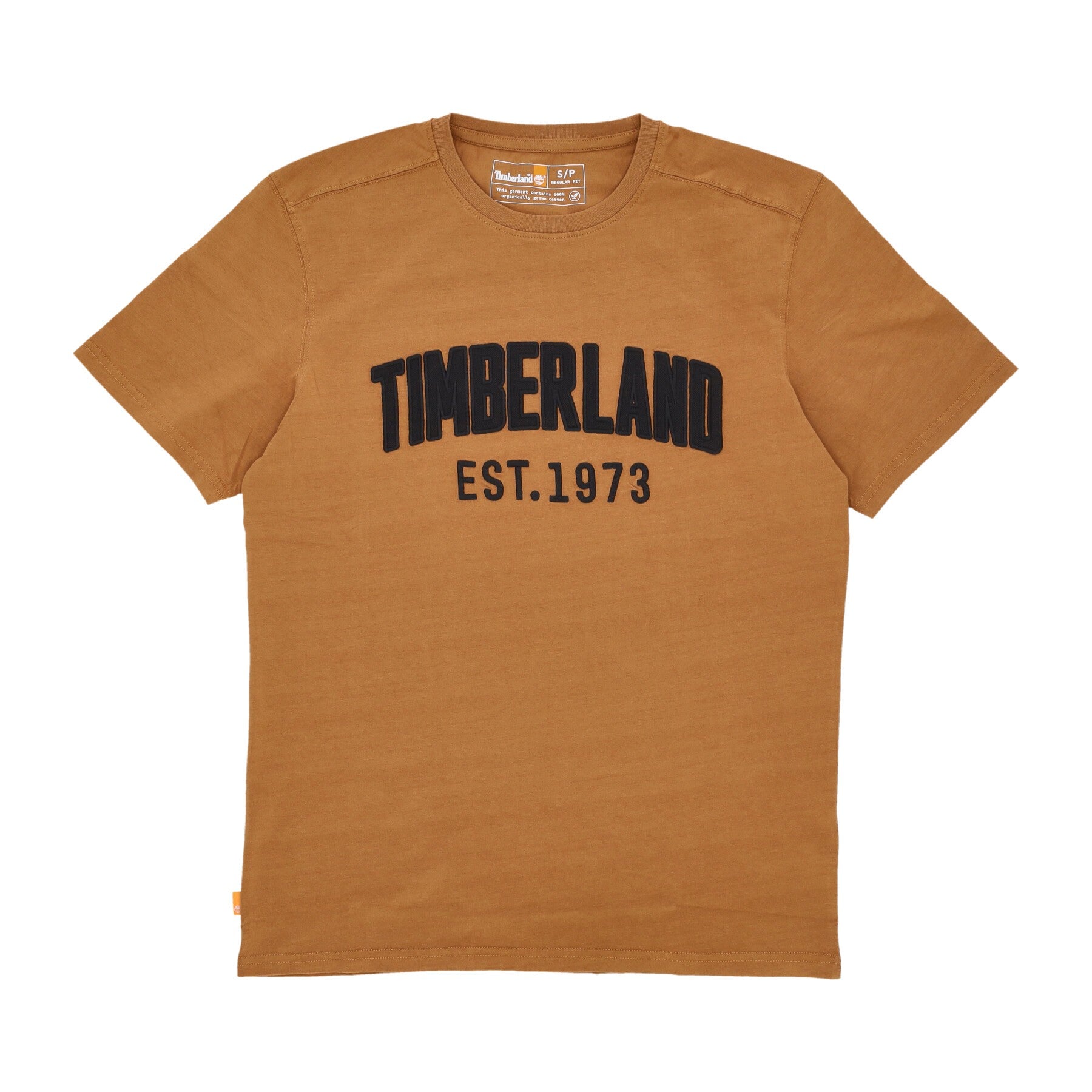 Timberland, Maglietta Uomo Modern Wash Tee, Wheat Boot