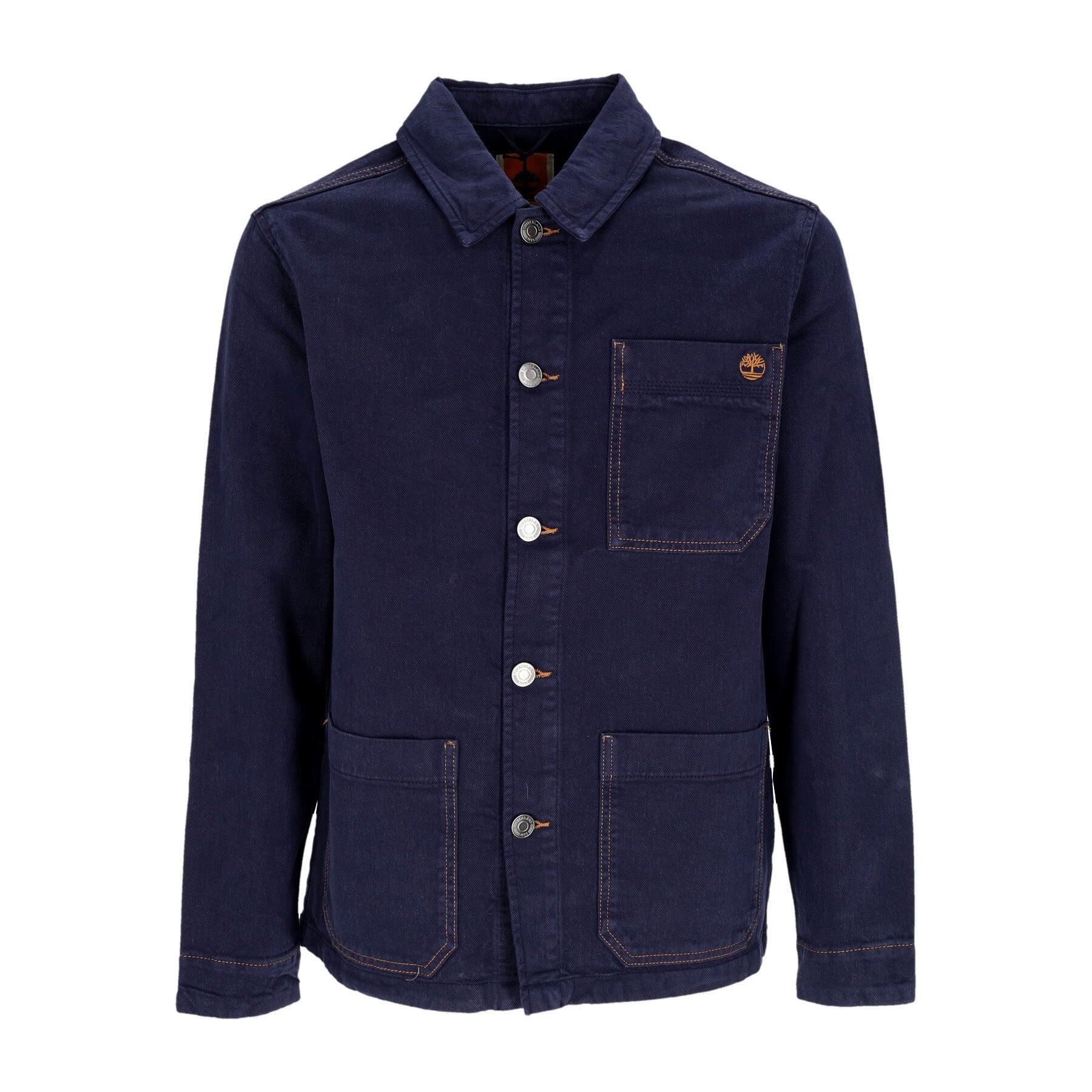 Timberland, Giacca Workwear Uomo Wf Chore Jacket, Indigo Gd