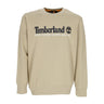 Timberland, Felpa Girocollo Uomo Wwes Crew Neck Bb, Lemon Pepper